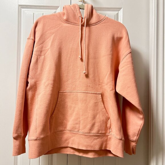 NWOT TNA Cozy Fleece Boyfriend Hoodie Pink - Picture 1 of 6